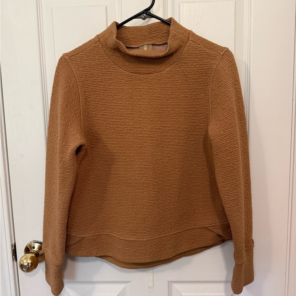 CALIA by Carrie Underwood Tan Cowl Neck Sweater